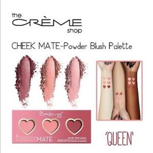 NWT The Creme Shop Cheekmate Powder Blush Palette